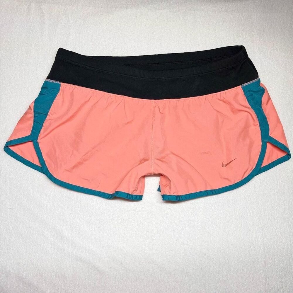 Nike Women's Pink and Blue Shorts